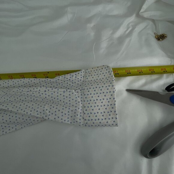 Tommy Hilfiger Mens Slim Fit Button-Up Dress Shirt With Blue Pink Micro Print M - Picture 10 of 10